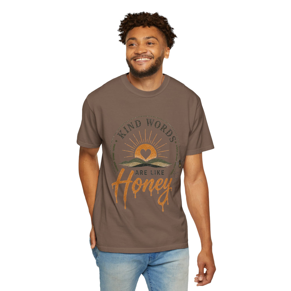 Kind Words Are Like Honey T-shirt | Bee Sun Graphic Tee