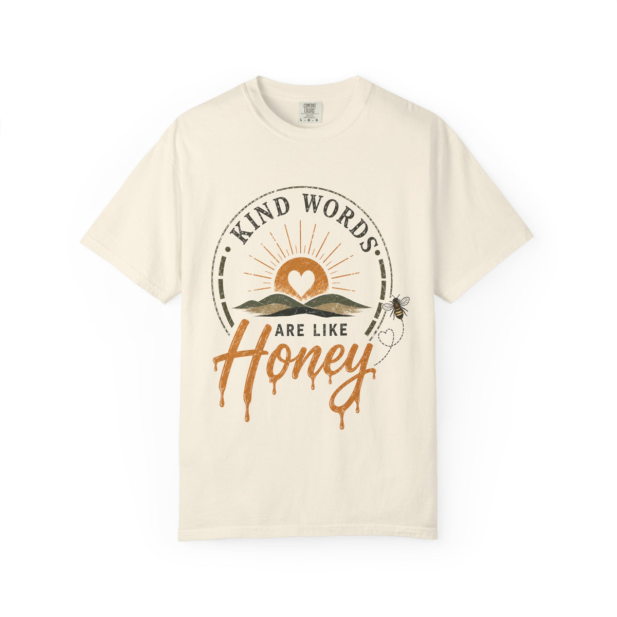 Kind Words Are Like Honey T-shirt | Bee Sun Graphic Tee