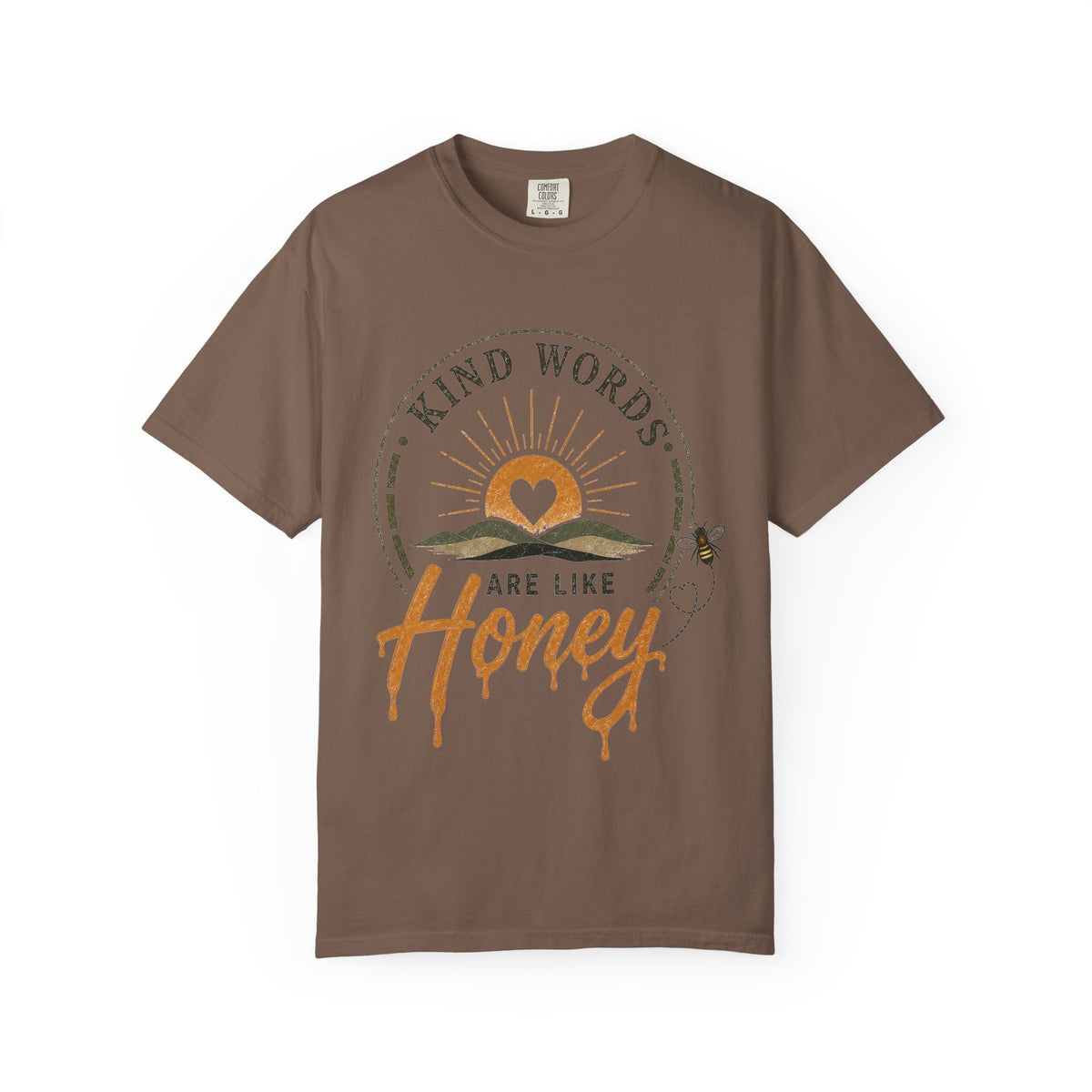 Kind Words Are Like Honey T-shirt | Bee Sun Graphic Tee