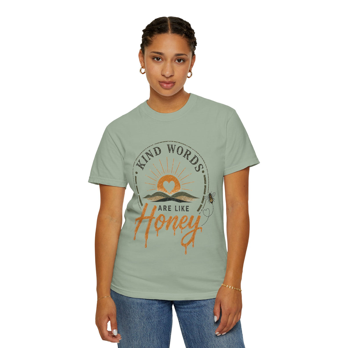 Kind Words Are Like Honey T-shirt | Bee Sun Graphic Tee