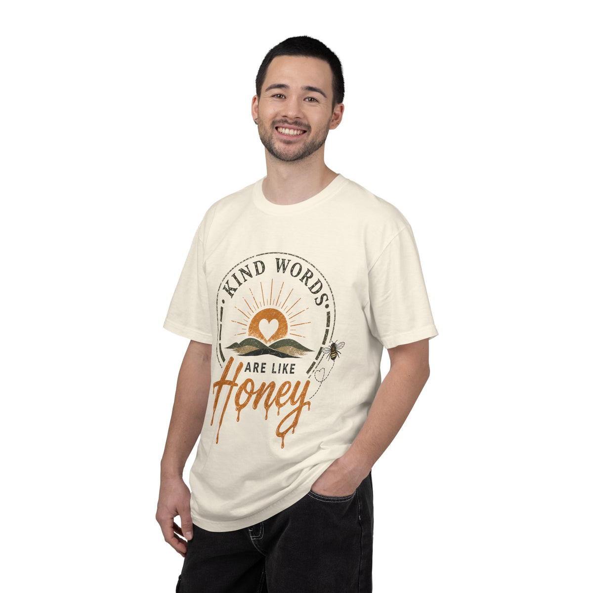Kind Words Are Like Honey T-shirt | Bee Sun Graphic Tee