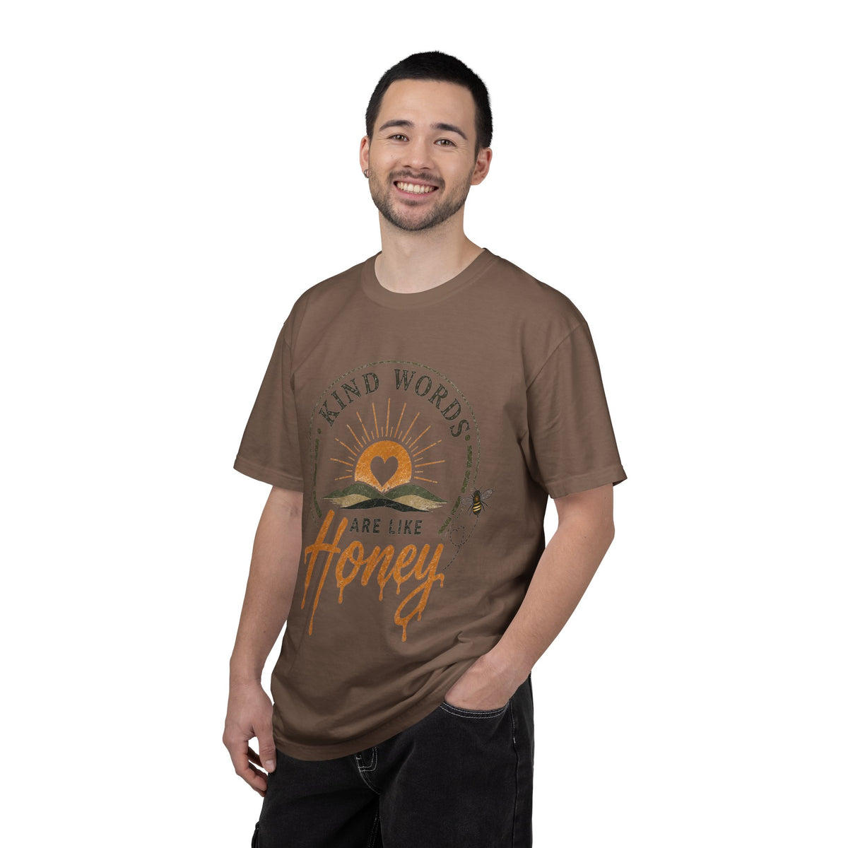 Kind Words Are Like Honey T-shirt | Bee Sun Graphic Tee